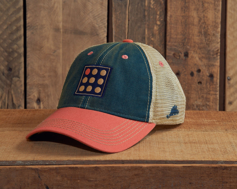 9 Dots Logo Trucker Hat