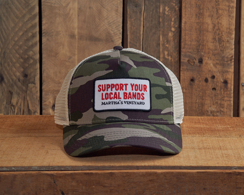 Local Band Mid Crown Snapback Hat