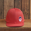 Island Sunset Patch Flat Brim Hat