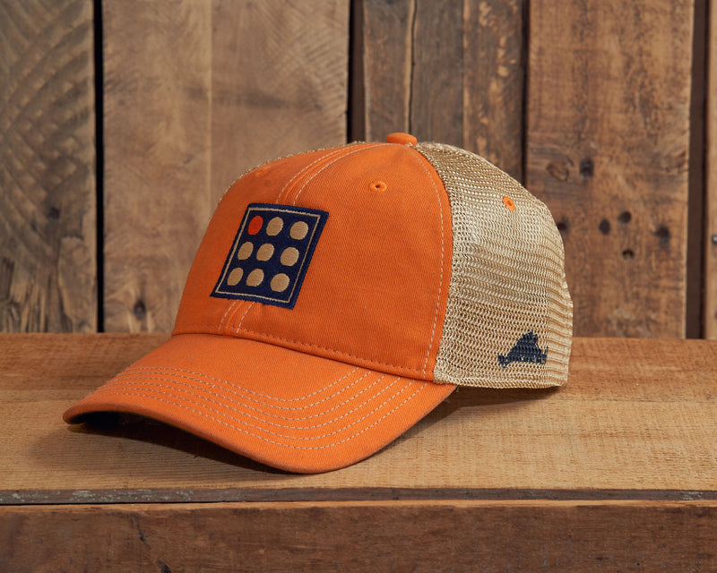 9 Dots Logo Trucker Hat