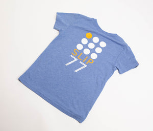 Lil Slip 9 Dots Logo Toddler Tri Tee