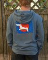 Men's Secession Flag Zip Hoodie