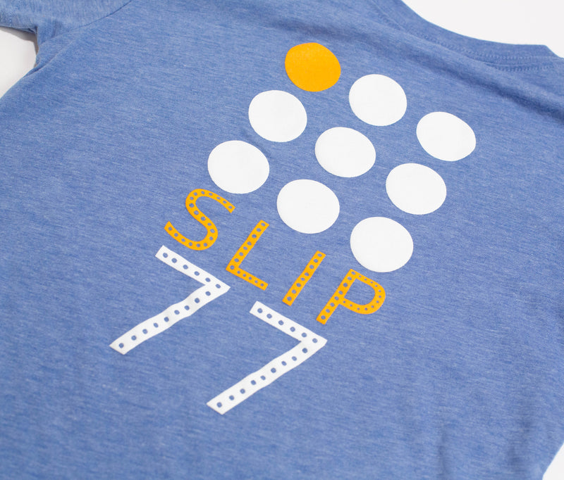 Lil Slip 9 Dots Logo Toddler Tri Tee